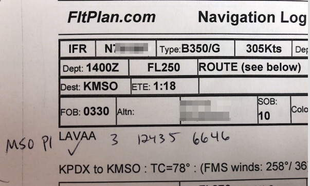 Example of an ifr clearance