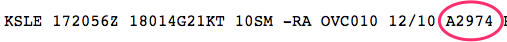 METARs_altimeters