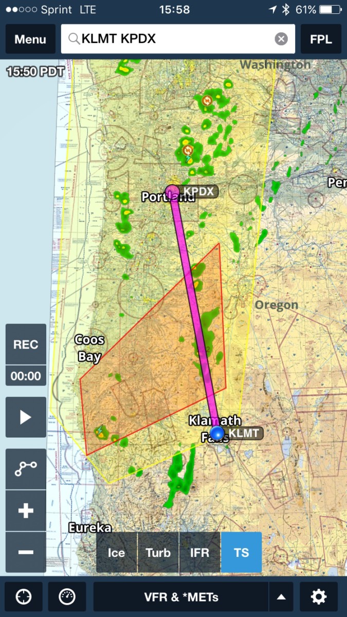 Active convective SIGMET