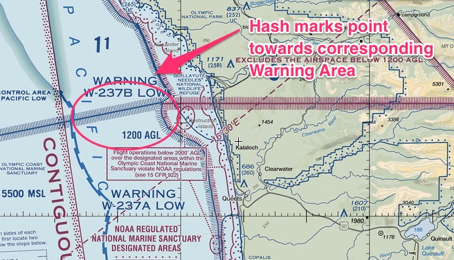 How to Identify a Warning Area