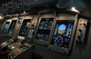 Q400 cockpit